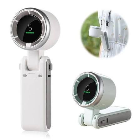 Foldable Turbo Fan | 5-Speed Rechargeable